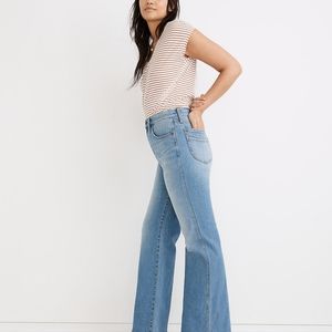 Madewell 11" High Rise Flare Denim